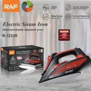 اتو بخار دستی راف مدل Raf R.1233R (قرمز)